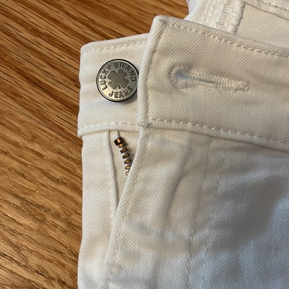 Crisp Ava Skinny White Lucky Jeans Size 2/26 - Picture 4 of 5